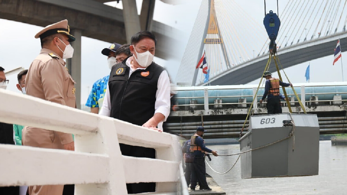 กทม. ประสานกองทัพเรือสนับสนุน เรือผลักดันน้ำ เร่งระบายเจ้าพระยา