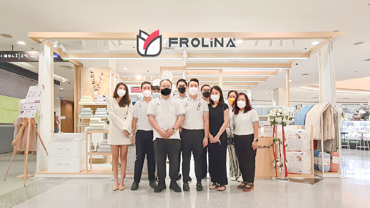 “ฟรอลิน่า” เปิด Frolina Shop แห่งแรก ที่ Paradise Park ศรีนครินทร์ ชูนวัตกรรมสิ่งทอที่ตอบโจทย์การใช้ชีวิต พร้อมสโลแกน “ความสุข เริ่มต้นจากที่บ้าน” “ฟรอลิน่า” เปิด Frolina Shop แห่งแรก ที่ Paradise Park ศรีนครินทร์ ชูนวัตกรรมสิ่งทอที่ตอบโจทย์การใช้ชีวิต พร้อมสโลแกน “ความสุข เริ่มต้นจากที่บ้าน”