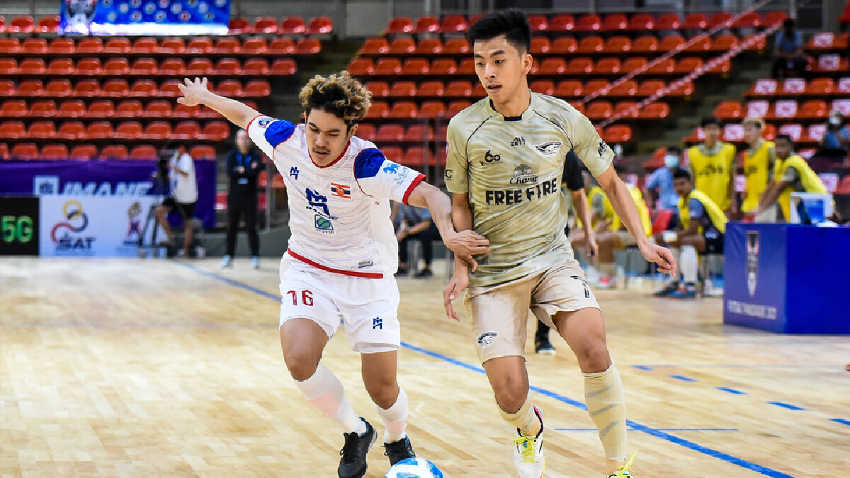 ฟรีไฟร์ บลูเวฟ ถล่ม ราชนาวี 5-0 ศึกฟุตซอลไทยลีก