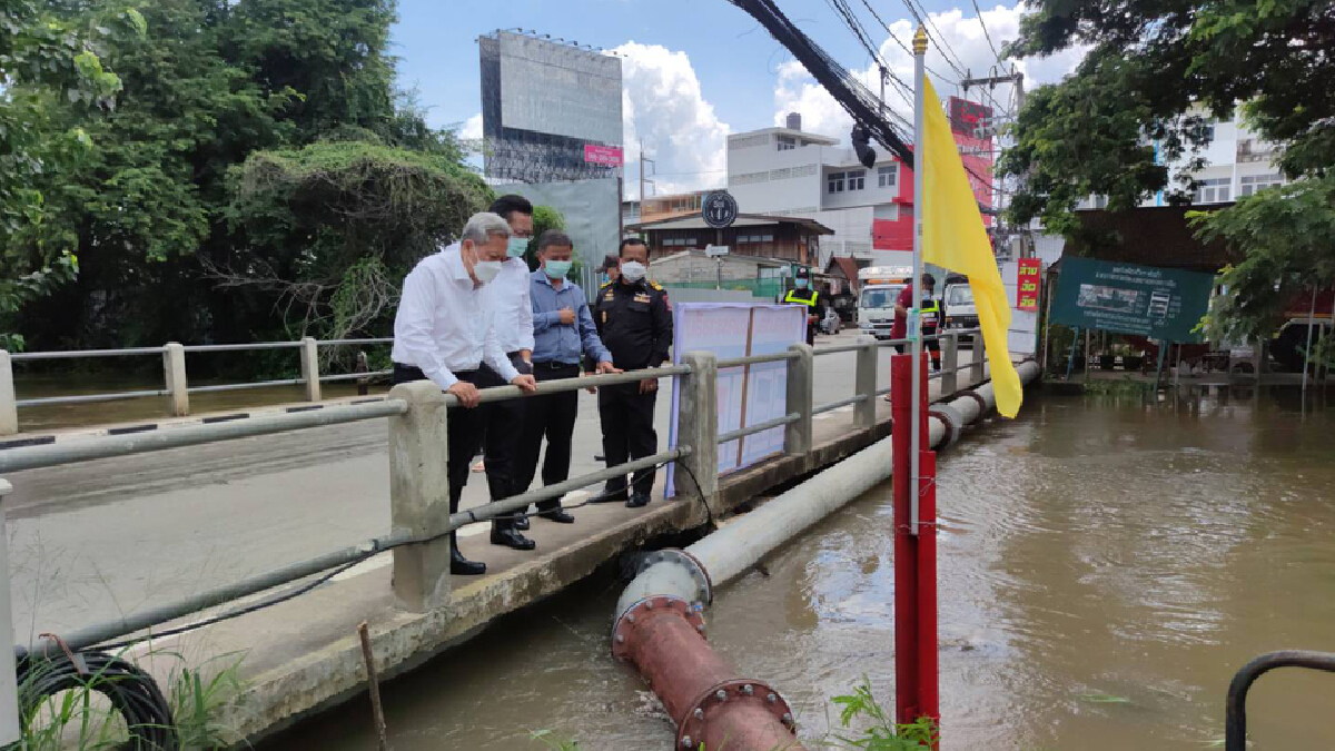 ยกระดับ!ปักธงเหลืองเตรียมรับมวลน้ำลำตะคองท่วมพื้นที่ศก.ค่ำนี้ ยกระดับ!ปักธงเหลืองเตรียมรับมวลน้ำลำตะคองท่วมพื้นที่ศก.ค่ำนี้