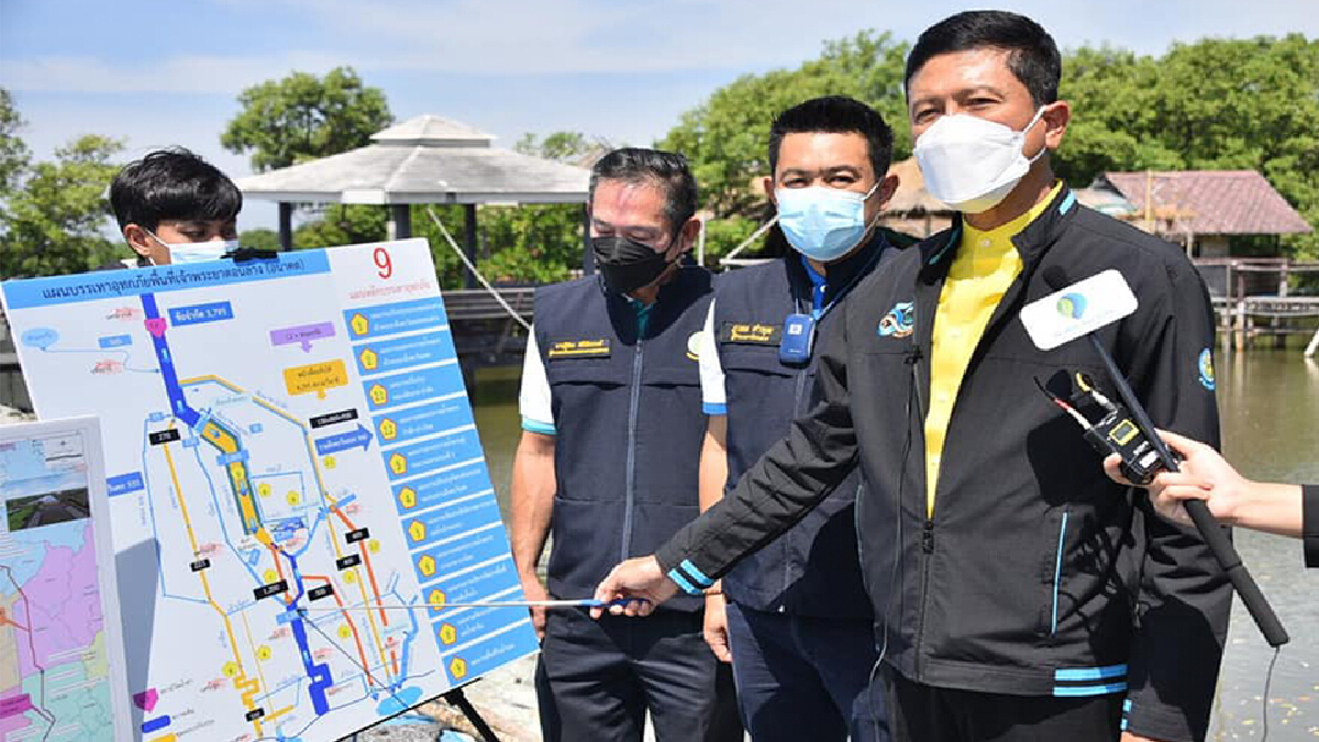 ชลประทาน ลุยแก้ไขปัญหาน้ำท่วมเจ้าพระยาฝั่งตะวันออก ชลประทาน ลุยแก้ไขปัญหาน้ำท่วมเจ้าพระยาฝั่งตะวันออก