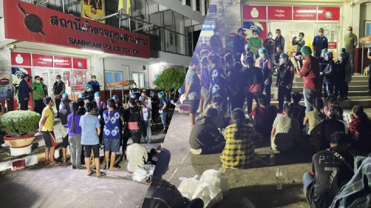ตร.-ฝ่ายปกครอง จับ 39 ต่างด้าวชาวเมียนมา ลักลอบเข้าไทย ตร.-ฝ่ายปกครอง จับ 39 ต่างด้าวชาวเมียนมา ลักลอบเข้าไทย