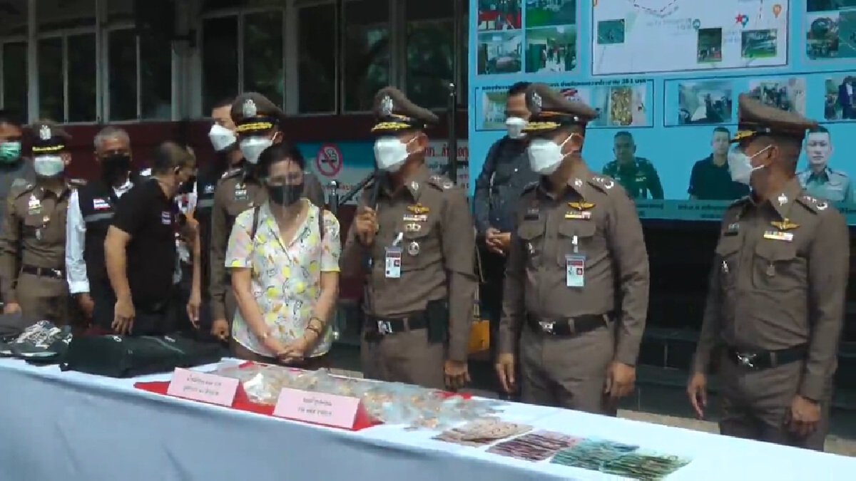 แถลงจับหนุ่มเมียนมาชิงทรัพย์ร้านทอง จ.ภูเก็ต สารภาพติดพนันออนไลน์