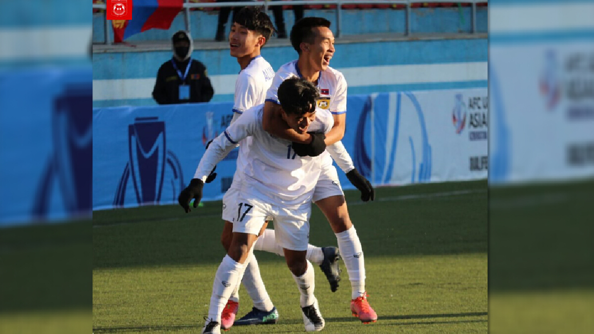 สปป.ลาวเฉือนมองโกเลีย3-2ส่งไทยลิ่วรอบสุดท้ายชิงแชมป์เอเชีย สปป.ลาวเฉือนมองโกเลีย3-2ส่งไทยลิ่วรอบสุดท้ายชิงแชมป์เอเชีย