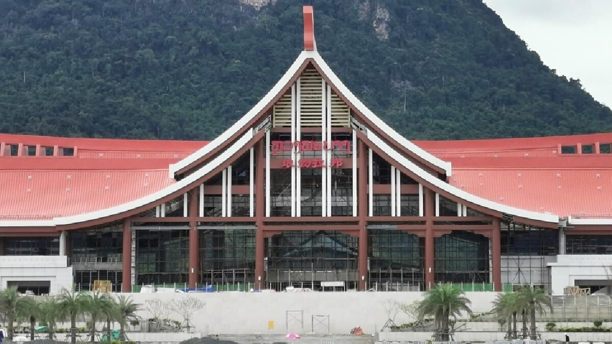 ฝันที่เป็นจริงเผยภาพสถานีหลวงพระบาง รถไฟจีน-ลาว