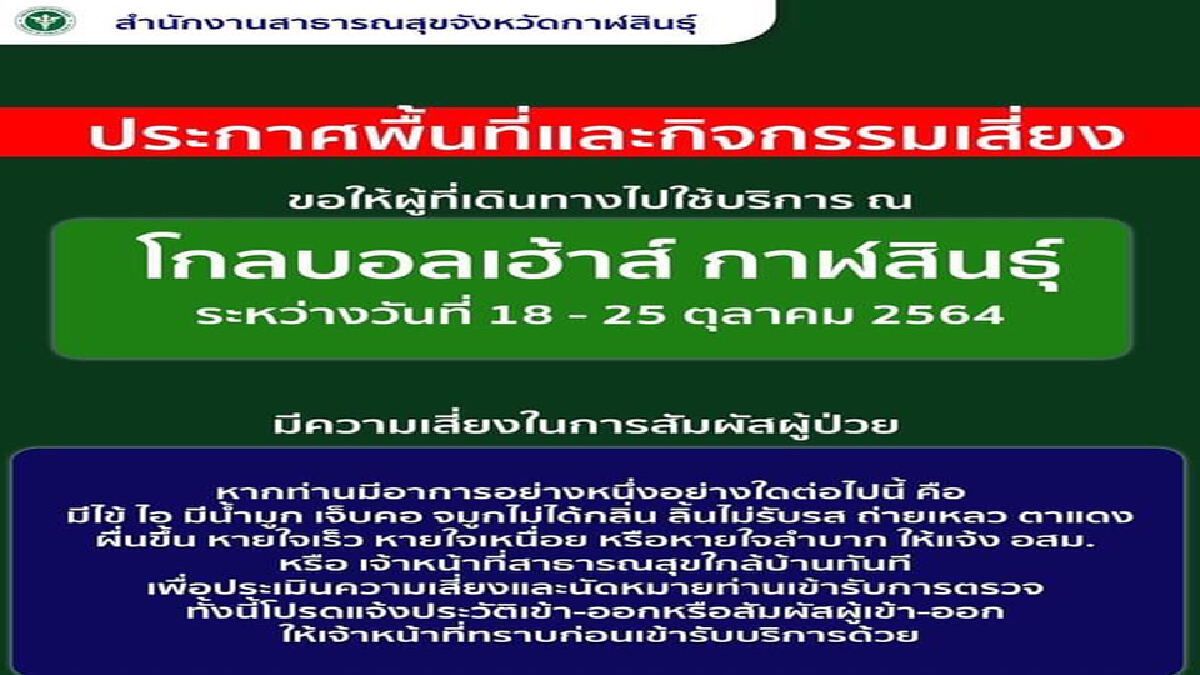 พบคลัสเตอร์ใหญ่ห้างจำหน่ายวัสดุก่อสร้างติดเชื้อแล้ว 145 ราย
