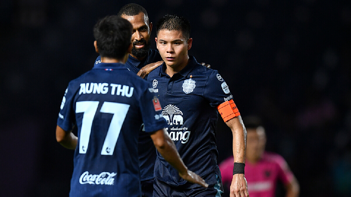 บุรีรัมย์อัดเมืองทอง2-0ยึดจ่าฝูงไทยลีกต่อ บุรีรัมย์อัดเมืองทอง2-0ยึดจ่าฝูงไทยลีกต่อ