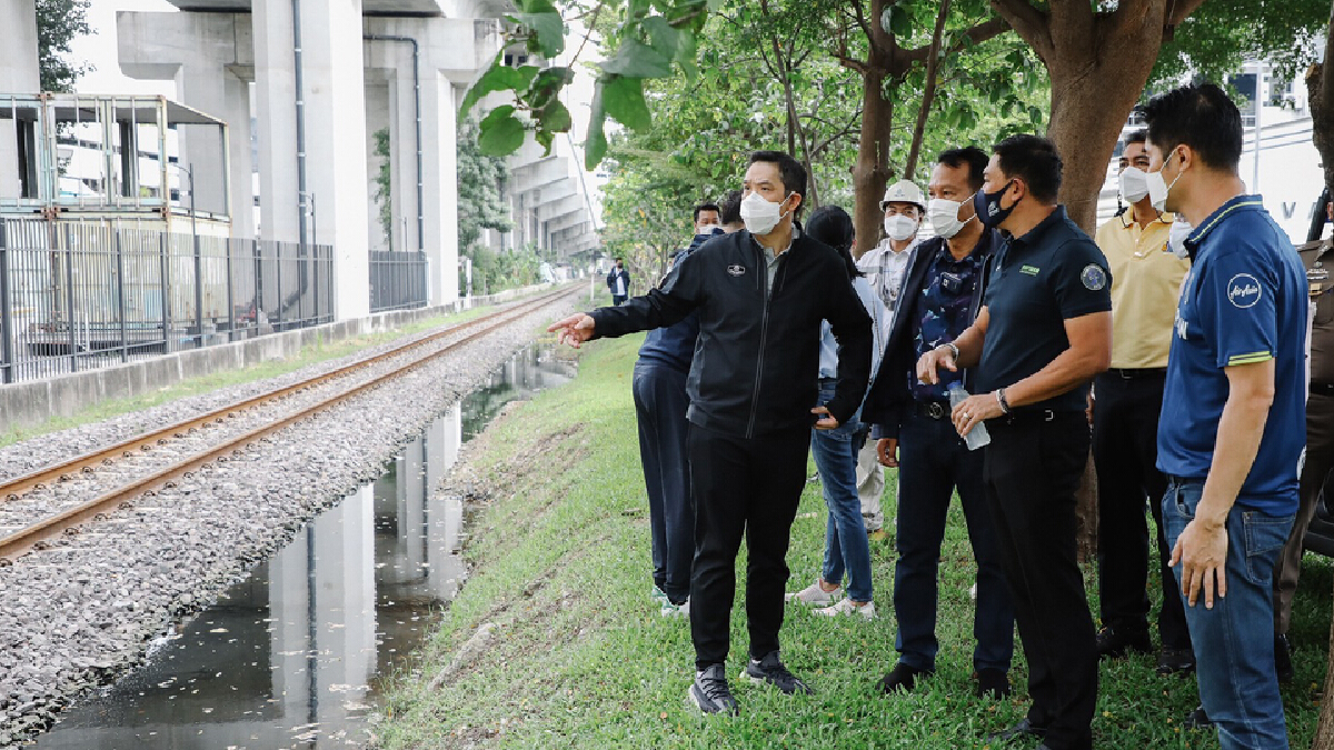 รฟท.ปรับปรุงภูมิทัศน์ริมทางรถไฟ สถานีมักกะสัน - คลองตัน