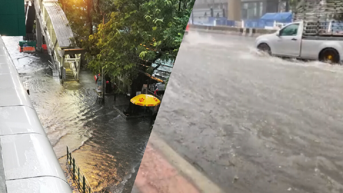 เช็กเลย ! ฝนถล่มกรุงทำน้ำท่วม-รถติดจุดไหนบ้าง เช็กเลย ! ฝนถล่มกรุงทำน้ำท่วม-รถติดจุดไหนบ้าง