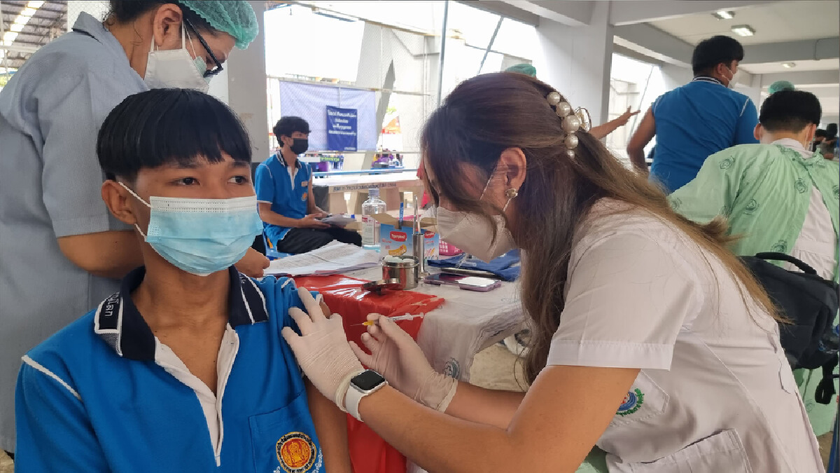 "พิษณุโลก"เร่งฉีด“ไฟเซอร์”รับเปิดเทอม