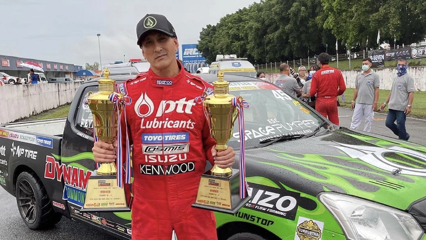 “พีท ทองเจือ” สุดปังกวาดแชมป์แข่งรถระดับประเทศ 2 รางวัลรวด