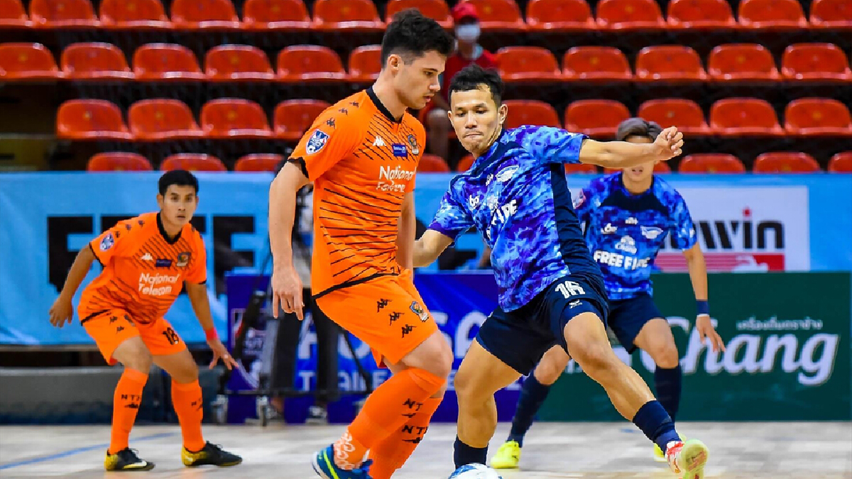 บลูเวฟถล่มเอ็นที 5-2 ท่าเรือถล่ม4-1ศึกฟุตซอลไทยลีก