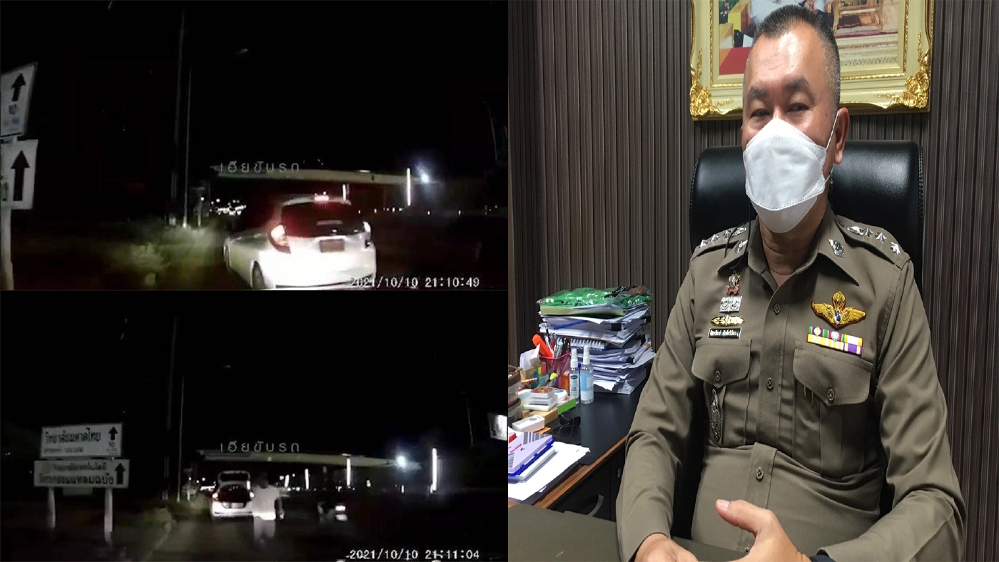 คลิปว่อนเน็ต หนุ่มหัวร้อนขับเก๋งปาดหน้าคู่กรณี ก่อนใช้ขวดปากระจกรถเจ็บ