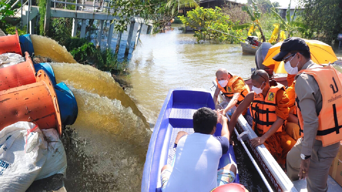 ปภ.รายงานสถานการณ์อุทกภัยในภาพรวม 15 จังหวัด