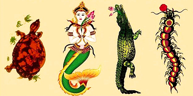 ไขปริศนาธรรม “ธงกฐิน” ความเชื่อ จระเข้ นางมัจฉา ตะขาบ เต่า ไขปริศนาธรรม “ธงกฐิน” ความเชื่อ จระเข้ นางมัจฉา ตะขาบ เต่า