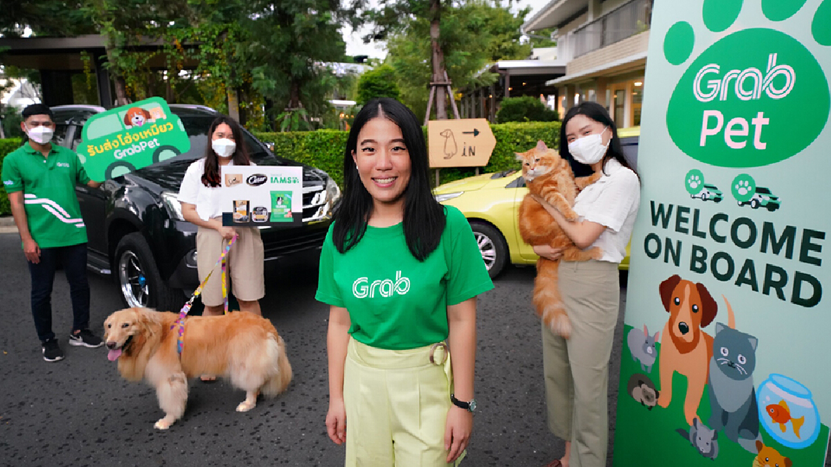 แกร็บ เปิดบริการใหม่ “แกร็บเพ็ท” เจาะตลาดคนรักสัตว์ แกร็บ เปิดบริการใหม่ “แกร็บเพ็ท” เจาะตลาดคนรักสัตว์