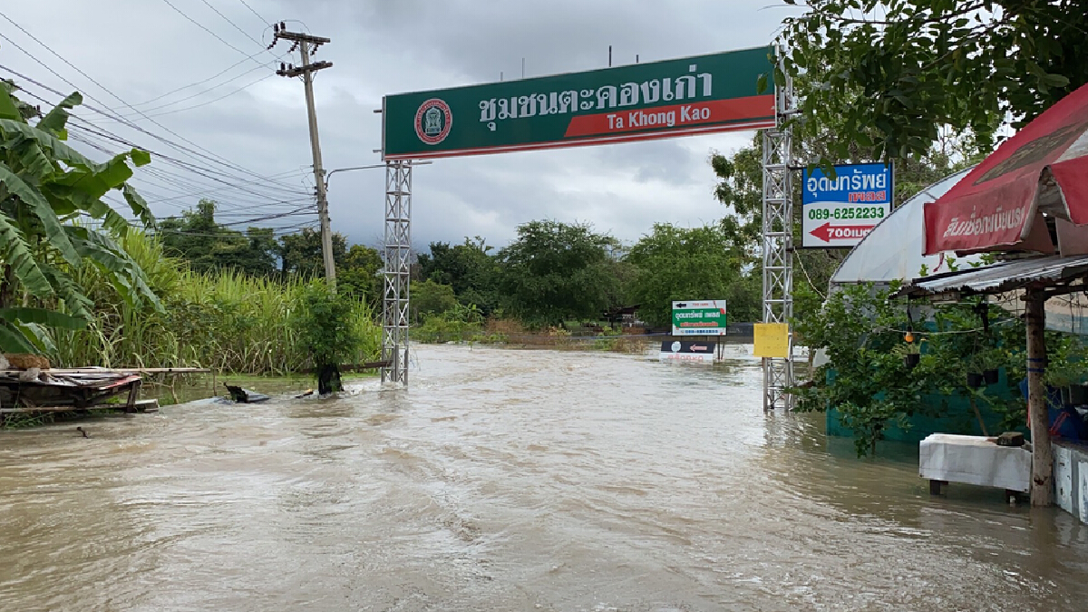 โคราชล้นแล้ว 2 เขื่อนใหญ่รับมวลน้ำทั้งในเมืองนอกเมือง