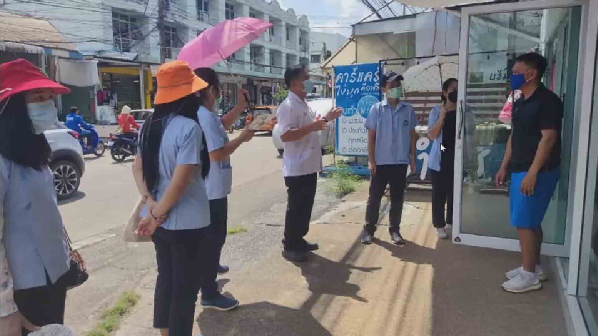 สาธารณสุขเดินเคาะประตูชวนฉีดวัคซีนเปิดเมือง