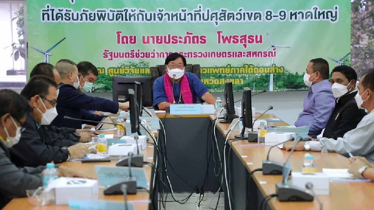 สั่งปศุสัตว์ 14 จว.ใต้ พร้อมเผชิญเหตุน้ำท่วม