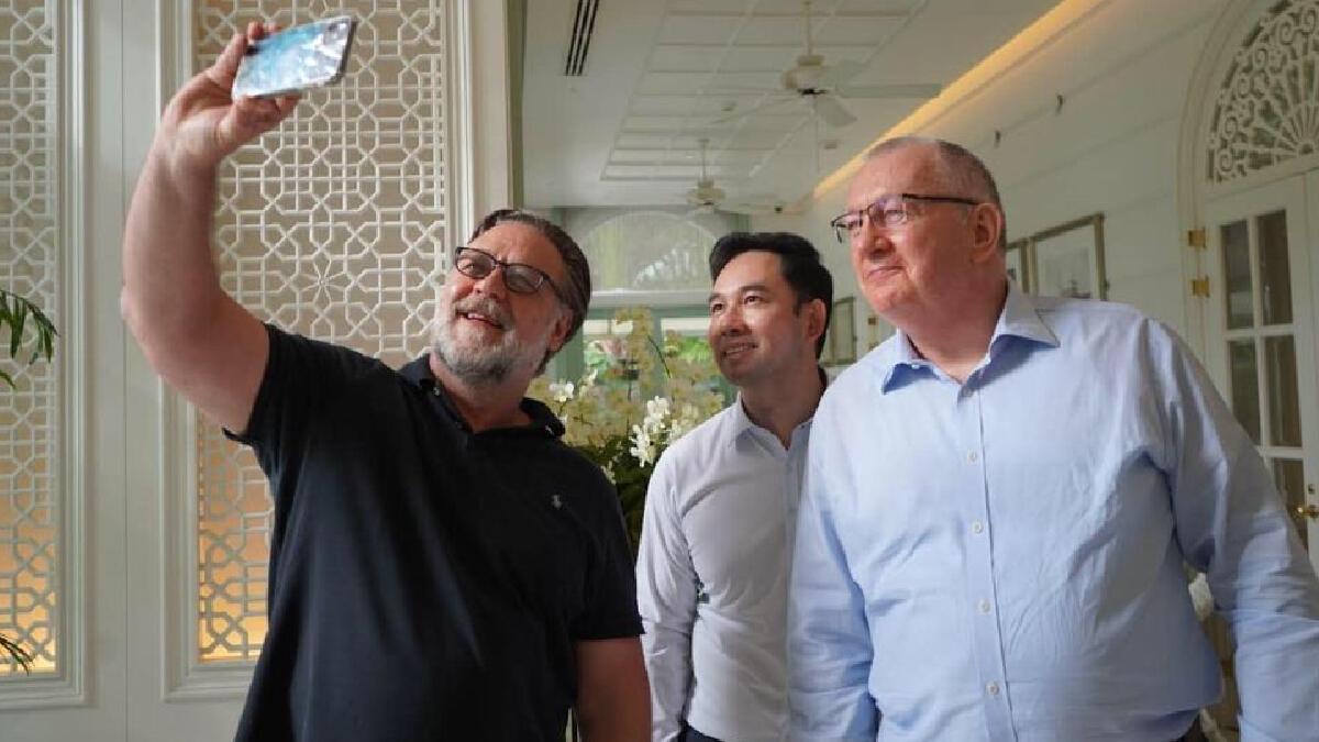 เอกอัครราชทูตออสเตรเลียหนุนกองถ่ายหนังรัสเซล โครว์