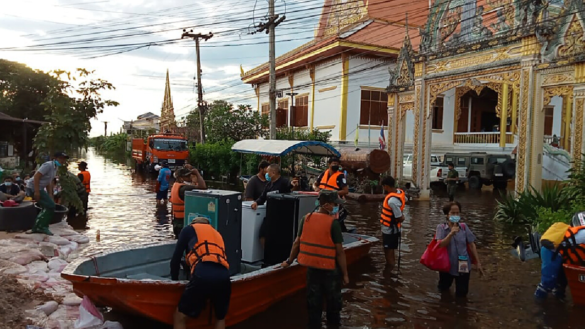 มหาสารคามอ่วม เตือนยังต้องติดตามสถานการณ์อย่างใกล้ชิด
