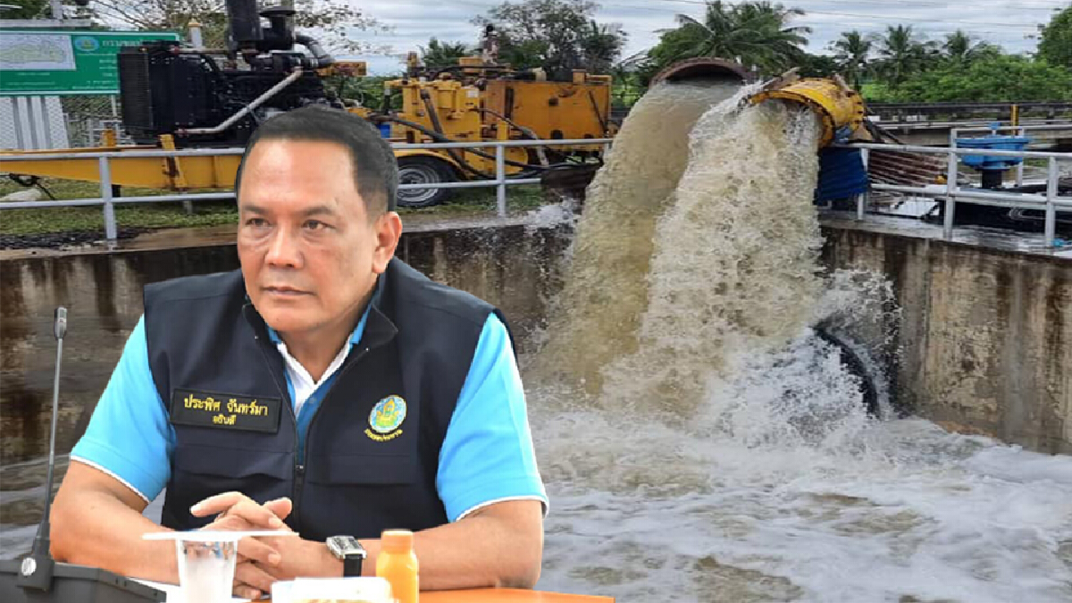 เร่งระบายน้ำลำตะคองและลำเชียงไกรลงสู่แม่น้ำมูล  บรรเทาความเดือดร้อนปชช.