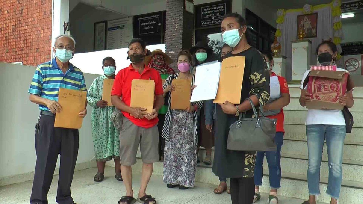 สมาชิกฌาปนกิจสงเคราะห์บุกโรงพักจี้สอบเอาผิดสมาคมเบี้ยวเงิน