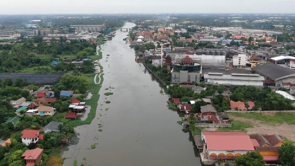 กอนช.รายงานสถานการณ์น้ำลุ่มน้ำชี และลุ่มน้ำท่าจีน ประจำวันนี้