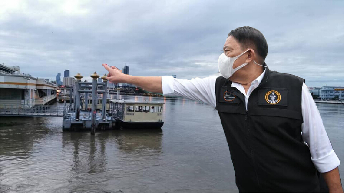 น้ำเหนือไหลผ่านแม่น้ำเจ้าพระยา ต่ำกว่าคันกั้นน้ำ 1.15 เฝ้าระวังต่อเนื่อง