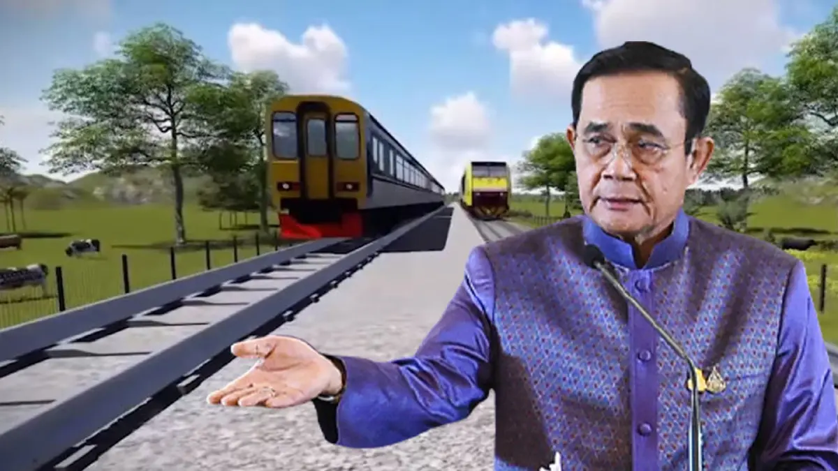 นายกฯ สั่ง ร.ฟ.ท. เร่งโครงการก่อสร้างรถไฟทางคู่ ช่วงขอนแก่น-หนองคาย