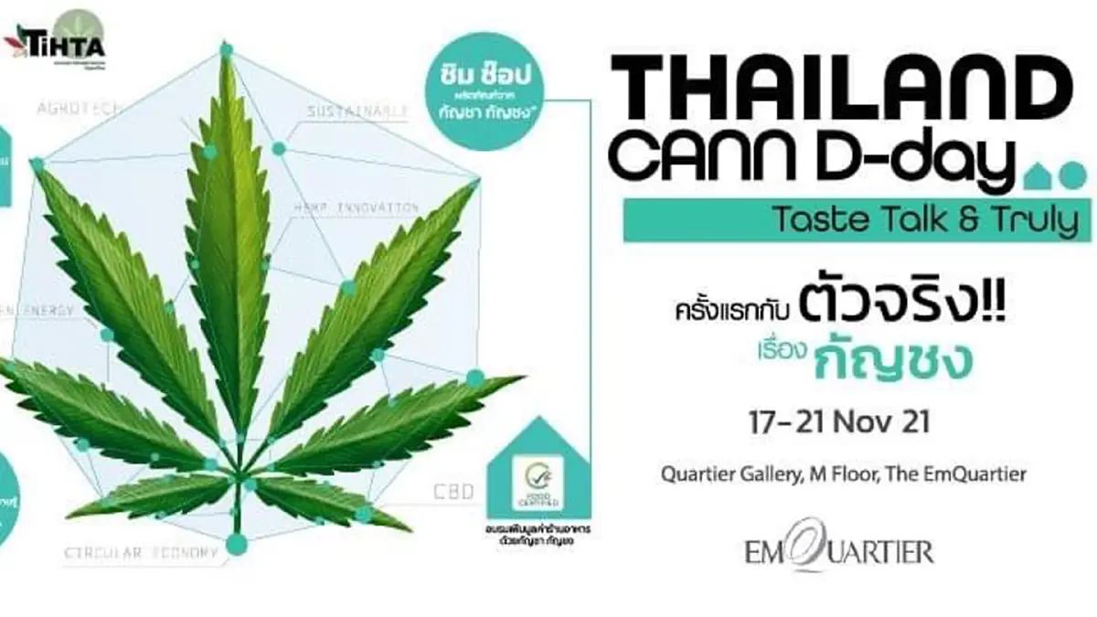 เริ่มแล้ว Thailand Cann D-Day เผยแผนยุทธศาสตร์ปั้นไทยสู่ Hemp Hub