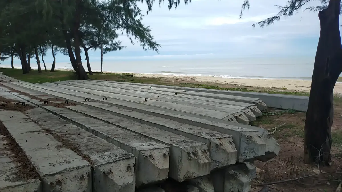 ศาลปกครองสูงสุด สั่งคุ้มครอง ระงับก่อสร้างเขื่อนกันตลิ่งริมชายหาดม่วงงาม