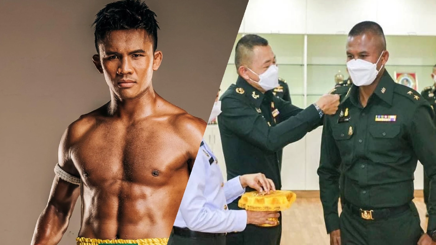 "บัวขาว บัญชาเมฆ" ได้เลื่อนยศทางทหารเป็นร้อยโท "บัวขาว บัญชาเมฆ" ได้เลื่อนยศทางทหารเป็นร้อยโท