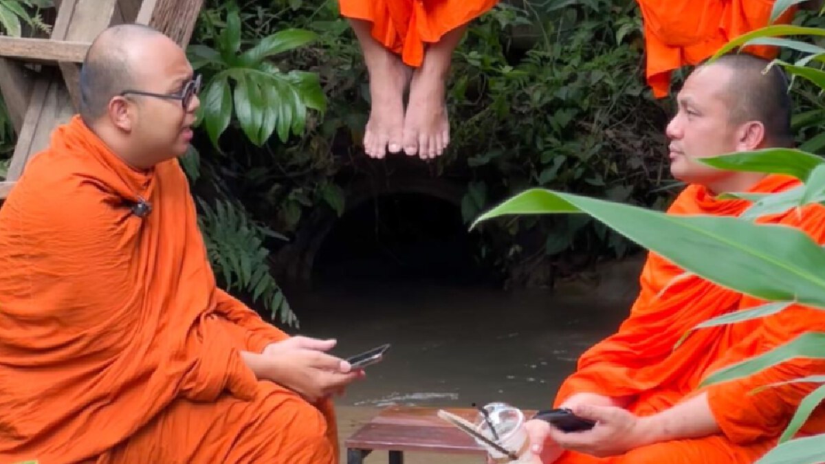 "พระมหาไพรวัลย์" โพสต์ภาพผ่อนคลาย "ขาจุ่มน้ำ" ระบุชุมชนนิมนต์ยิ้ม "พระมหาไพรวัลย์" โพสต์ภาพผ่อนคลาย "ขาจุ่มน้ำ" ระบุชุมชนนิมนต์ยิ้ม