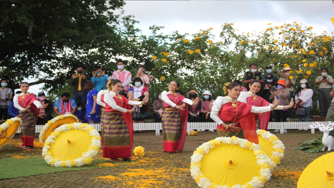 เปิดแล้วเทศกาล"ทุ่งดอกบัวตองบาน"ท่ามกลางคุมเข้มโควิด เปิดแล้วเทศกาล"ทุ่งดอกบัวตองบาน"ท่ามกลางคุมเข้มโควิด