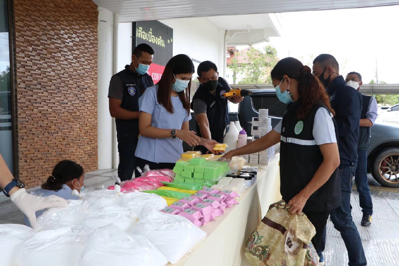 พบสารสเตียรอยด์ในเครื่องสำอางเถื่อนที่จับได้