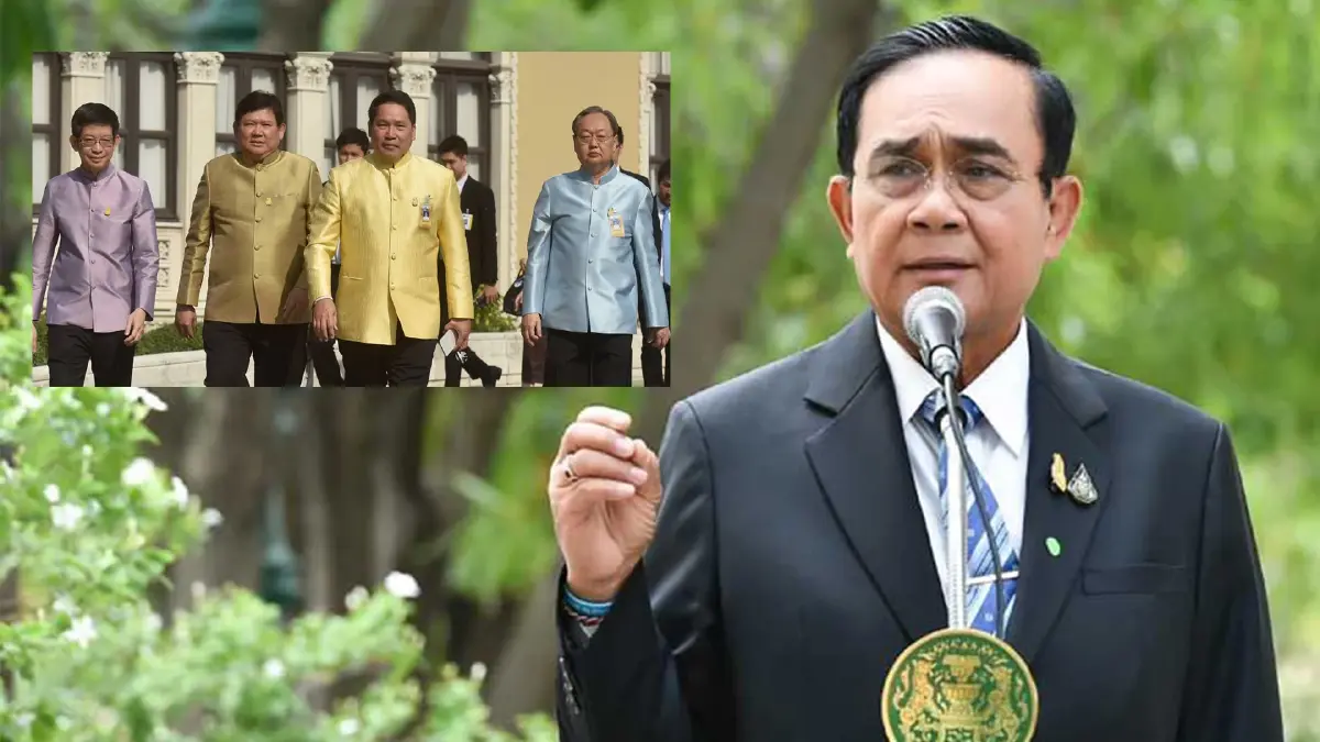"บิ๊กตู่"ไม่รู้กลุ่ม 4 กุมารตั้งพรรค ยันยังอยู่กับ พปชร.