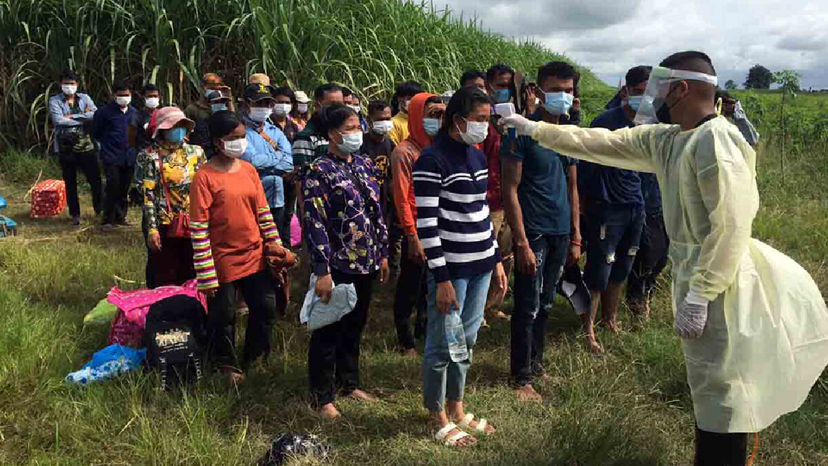 แนวชายแดนสระแก้วคึกคัก จับกุมกัมพูชาลักลอบเข้าไทย แนวชายแดนสระแก้วคึกคัก จับกุมกัมพูชาลักลอบเข้าไทย