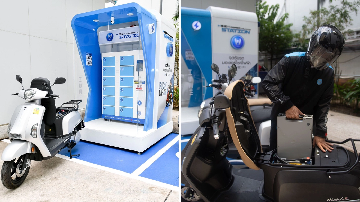 ช่วยไรเดอร์ เช่ามอเตอร์ไซค์ไฟฟ้า ส่งอาหาร เพียงวันละ 90 บาท