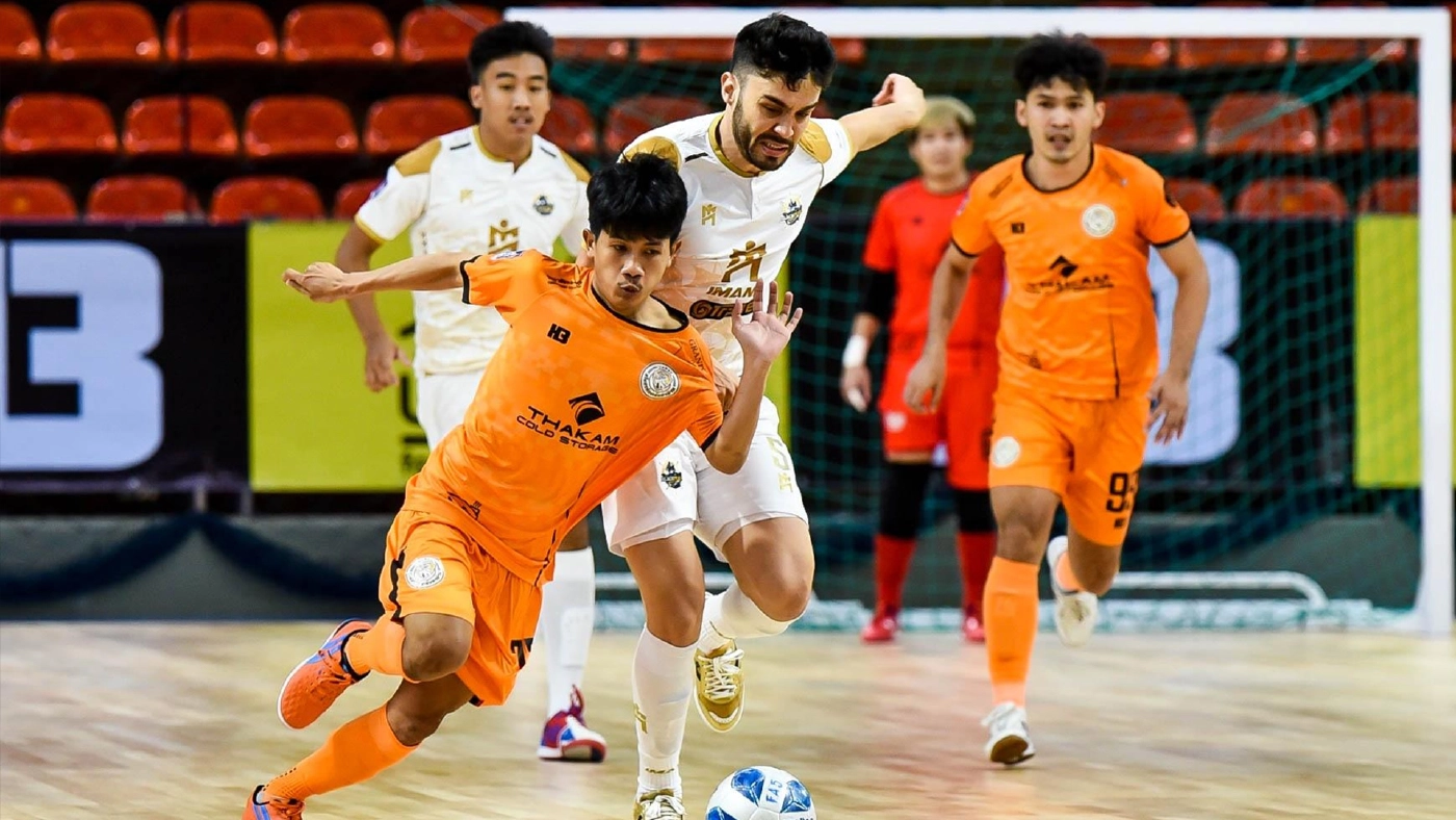 ห้องเย็นท่าข้ามถลุงแบล็คเพิร์ล 5-0 ศึกฟุตซอลไทยลีก