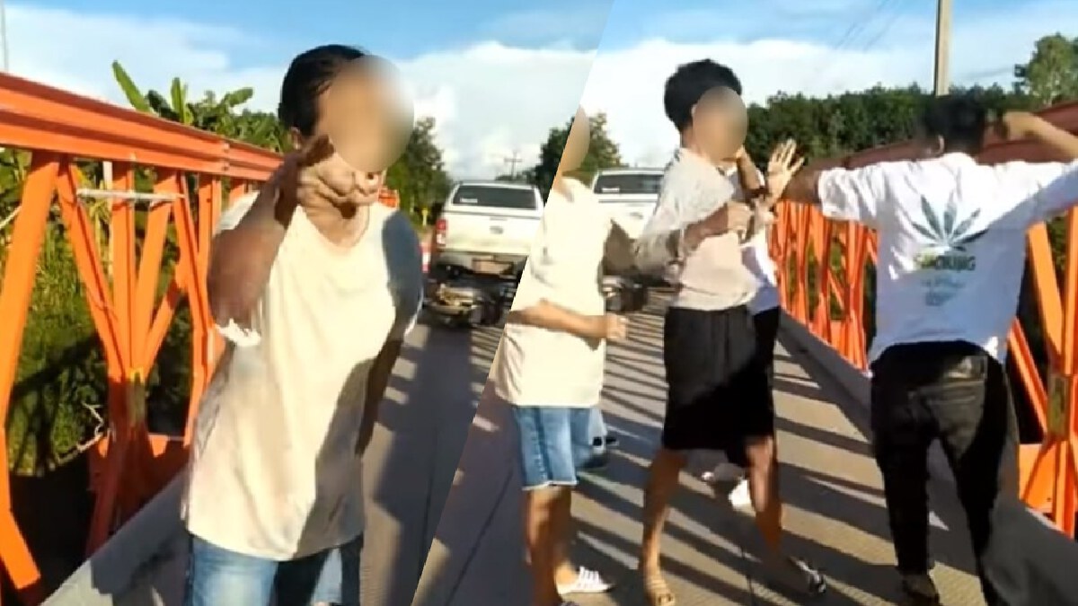 หวิดวางมวย! วัยรุ่นเถียงแก๊ง "มนุษย์ป้า" อ้างฉุนขับเบียด จยย.ล้ม หวิดวางมวย! วัยรุ่นเถียงแก๊ง "มนุษย์ป้า" อ้างฉุนขับเบียด จยย.ล้ม
