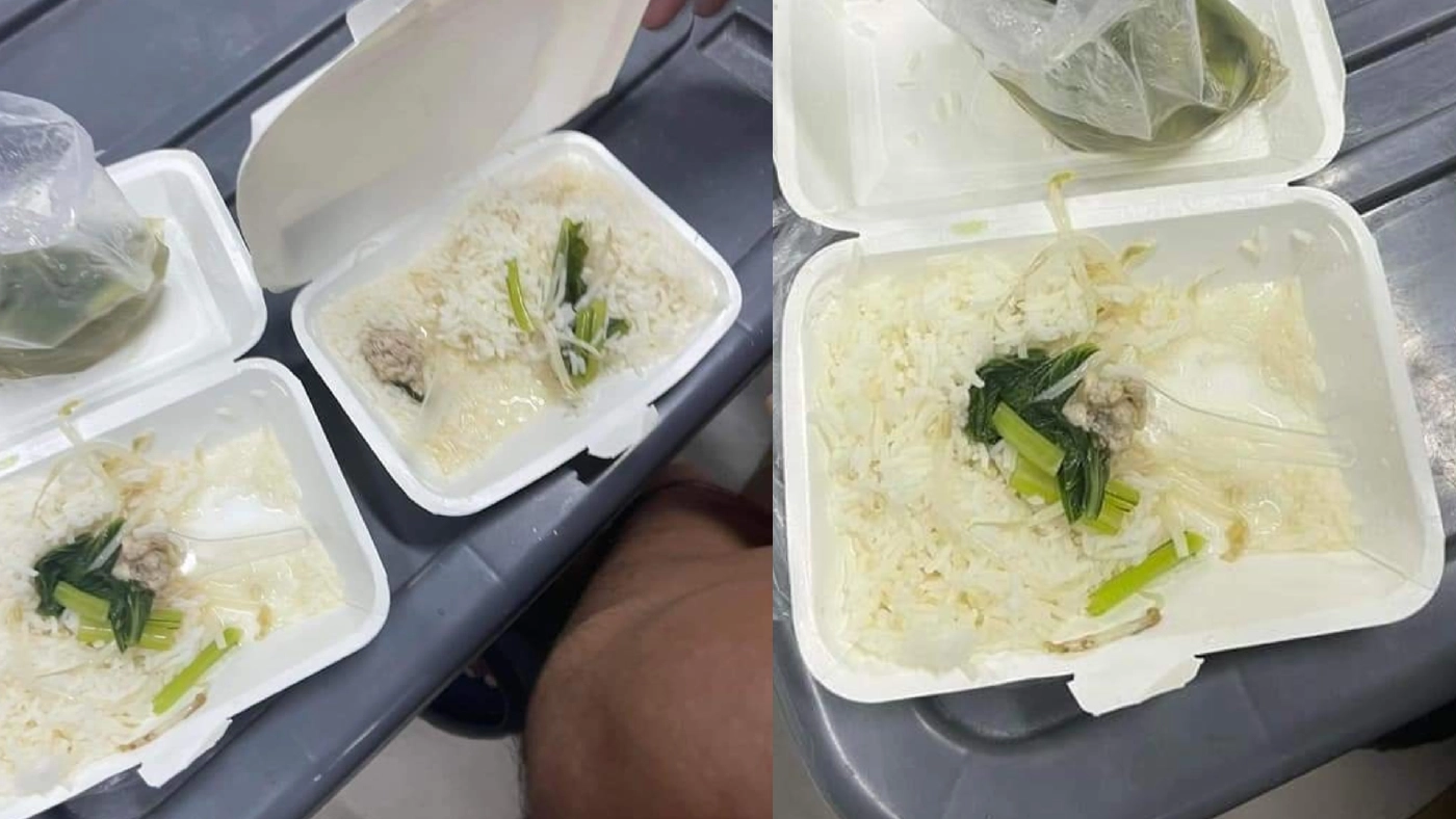 “เพจดัง” แฉสภาพข้าวกล่องที่กักตัวรพ.สนาม-โวยอาหารคนไข้นะไม่ใช่นักโทษ “เพจดัง” แฉสภาพข้าวกล่องที่กักตัวรพ.สนาม-โวยอาหารคนไข้นะไม่ใช่นักโทษ