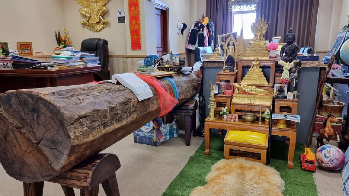ฮือฮาพะยุงหายากอายุเกือบร้อยปีห้องรองผู้ว่าอุดรเผยให้โชคแม่บ้าน 5 งวดติด