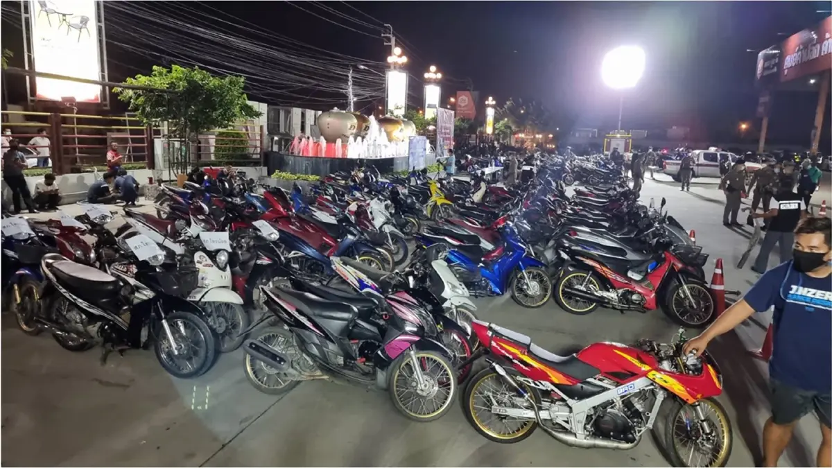 ตำรวจนนท์เปิดปฏิบัติการ 3 ล.จับเด็กแว้น 110 คน ยึดจยย. 165 คัน