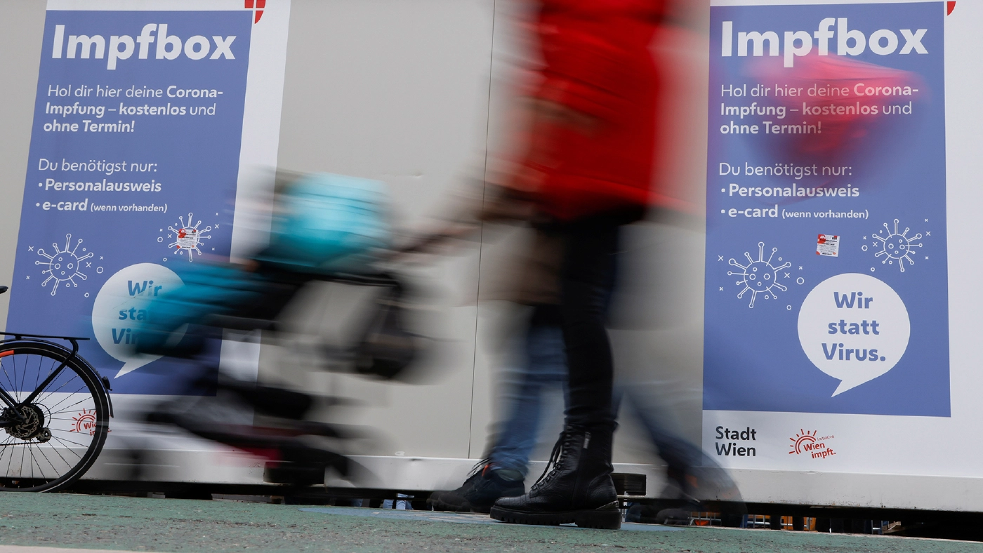 ออสเตรียสั่งล็อกดาวน์ห้ามคนไม่ฉีดวัคซีนออกนอกบ้าน