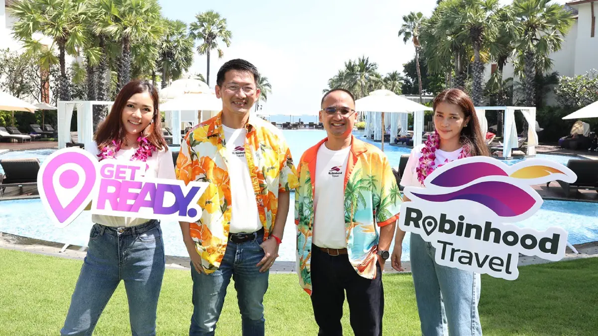 เปิดตัว “โรบินฮู้ด ทราเวล” หนุนธุรกิจท่องเที่ยวฟื้น เปิดตัว “โรบินฮู้ด ทราเวล” หนุนธุรกิจท่องเที่ยวฟื้น