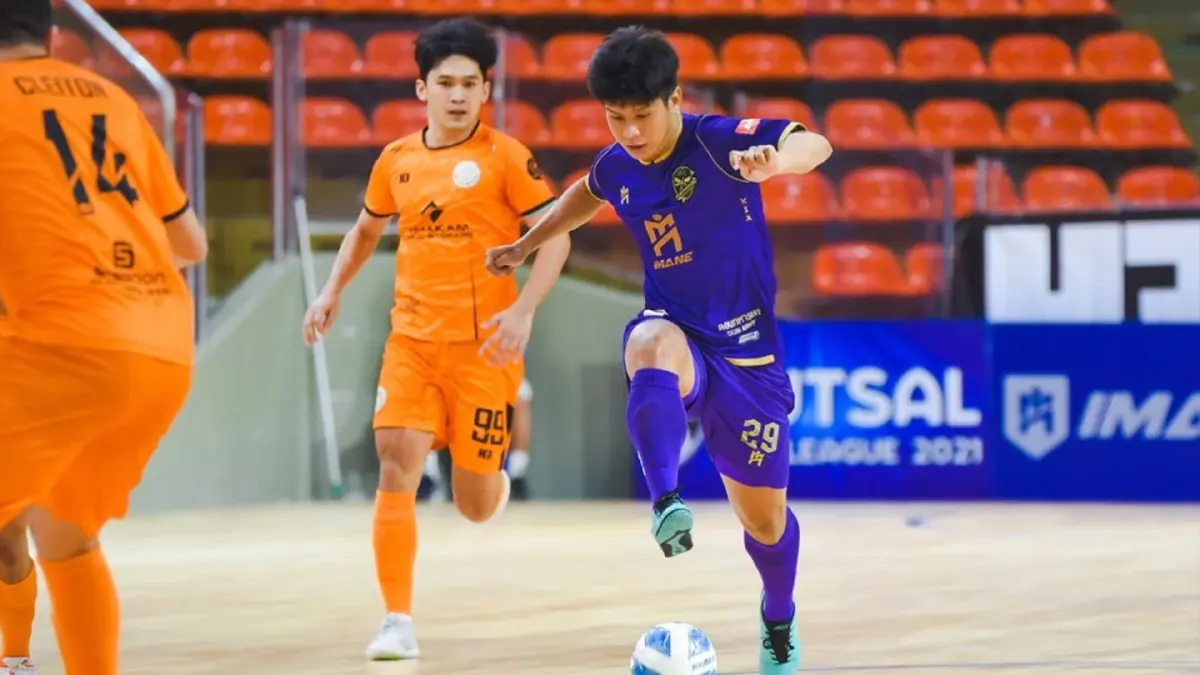 ห้องเย็นท่าข้ามสะดุดเจ๊านนท์ 2-2 ตามจ่าฝูง 3 แต้มศึกฟุตซอลไทยลีก
