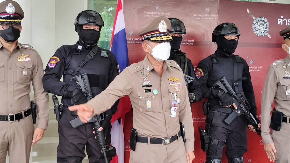 กวาดล้างอาชญากรรม สร้างปลอดภัยให้นทท.กระบี่ กวาดล้างอาชญากรรม สร้างปลอดภัยให้นทท.กระบี่