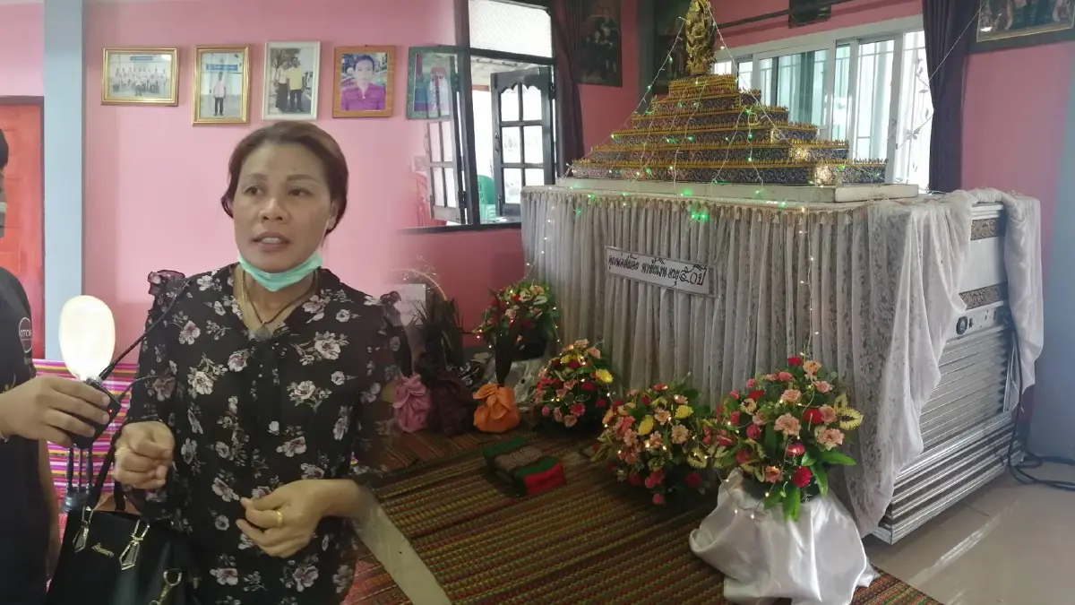 สุดเศร้าภรรยาเคาะโลงบอกวิญาณสามีเหยื่อวัยรุ่นปืนโหดสู่สุคติ