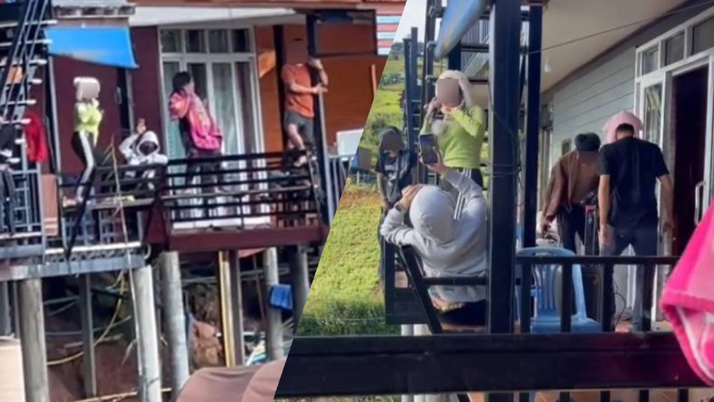 โผล่อีก! แก๊ง "ทริปไม่อาบน้ำ" ร้องเพลงสนั่น "ภูทับเบิก" ไม่แคร์คนอื่น